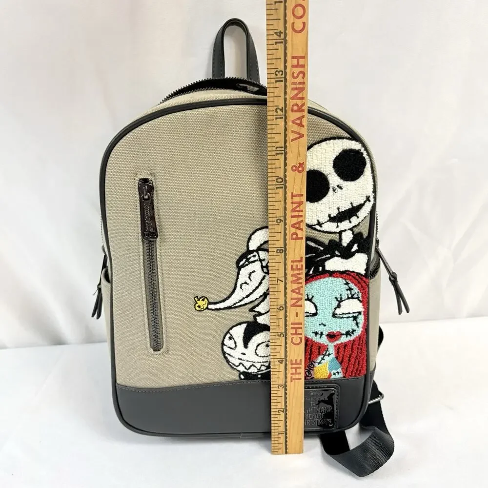 Loungefly Disney The Nightmare Before Christmas Chenille Characters Backpack